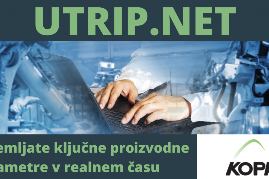 Kopa Utrip - spremljanje proizvodnje