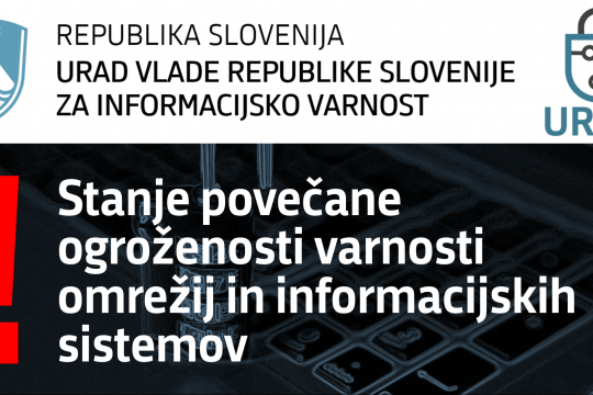 Stanje povečane ogroženosti varnosti omrežij