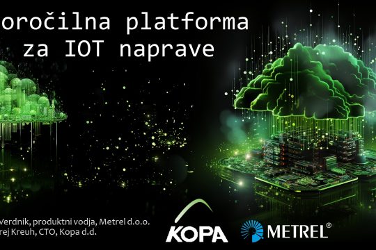 Poročilna platforma za IOT naprave