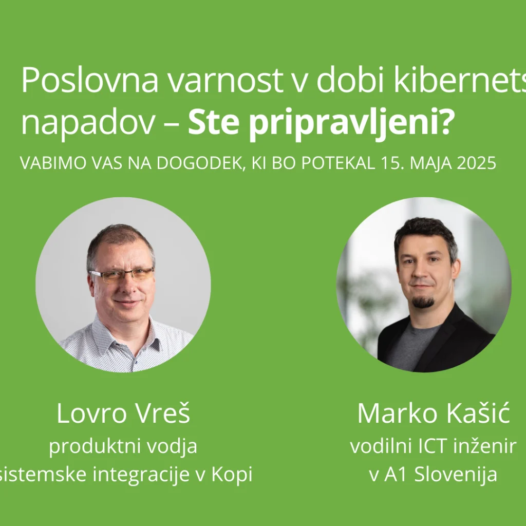 Poslovna varnost v dobi kibernetskih napadov