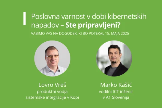 Poslovna varnost v dobi kibernetskih napadov