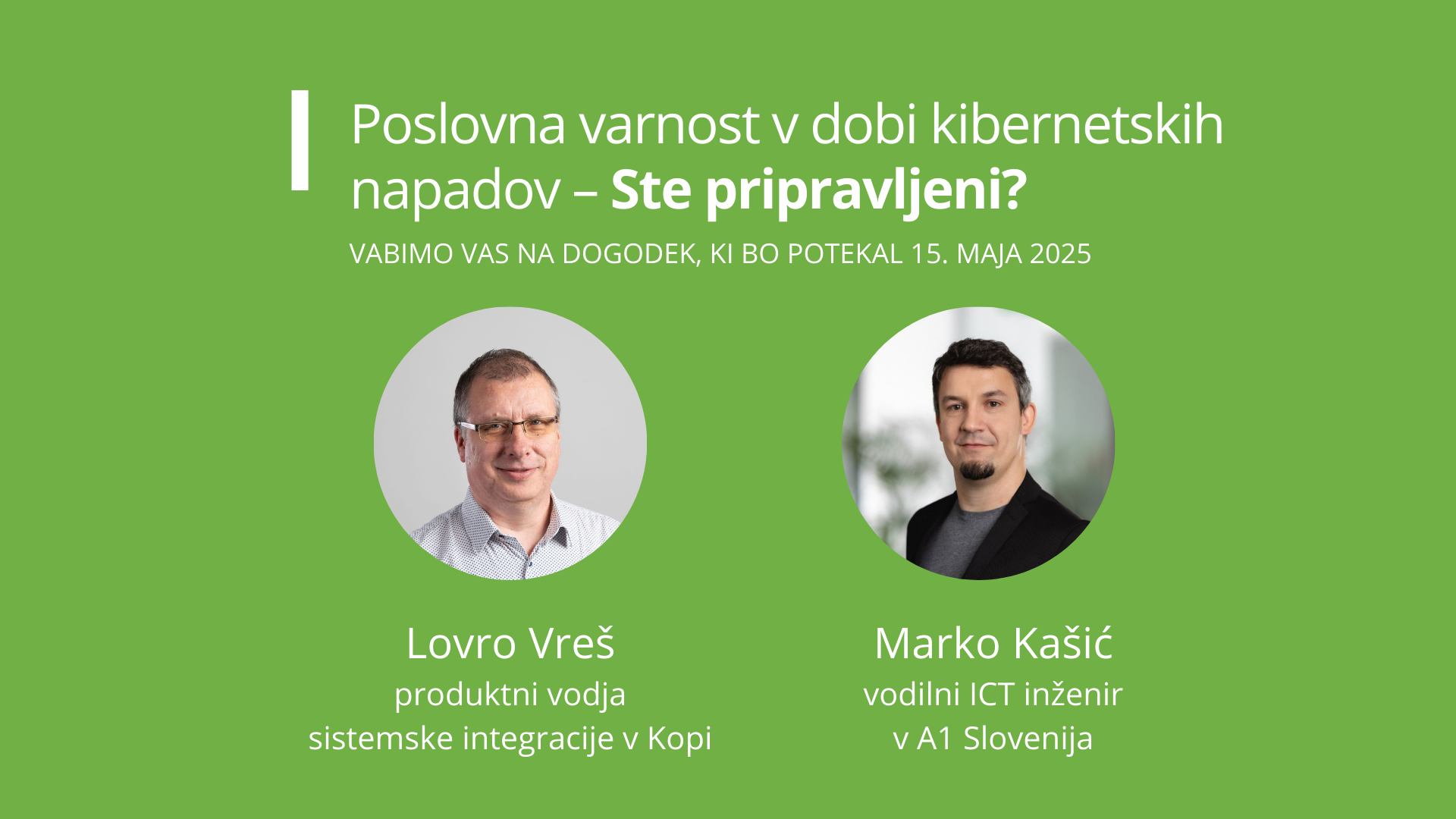 Poslovna varnost v dobi kibernetskih napadov