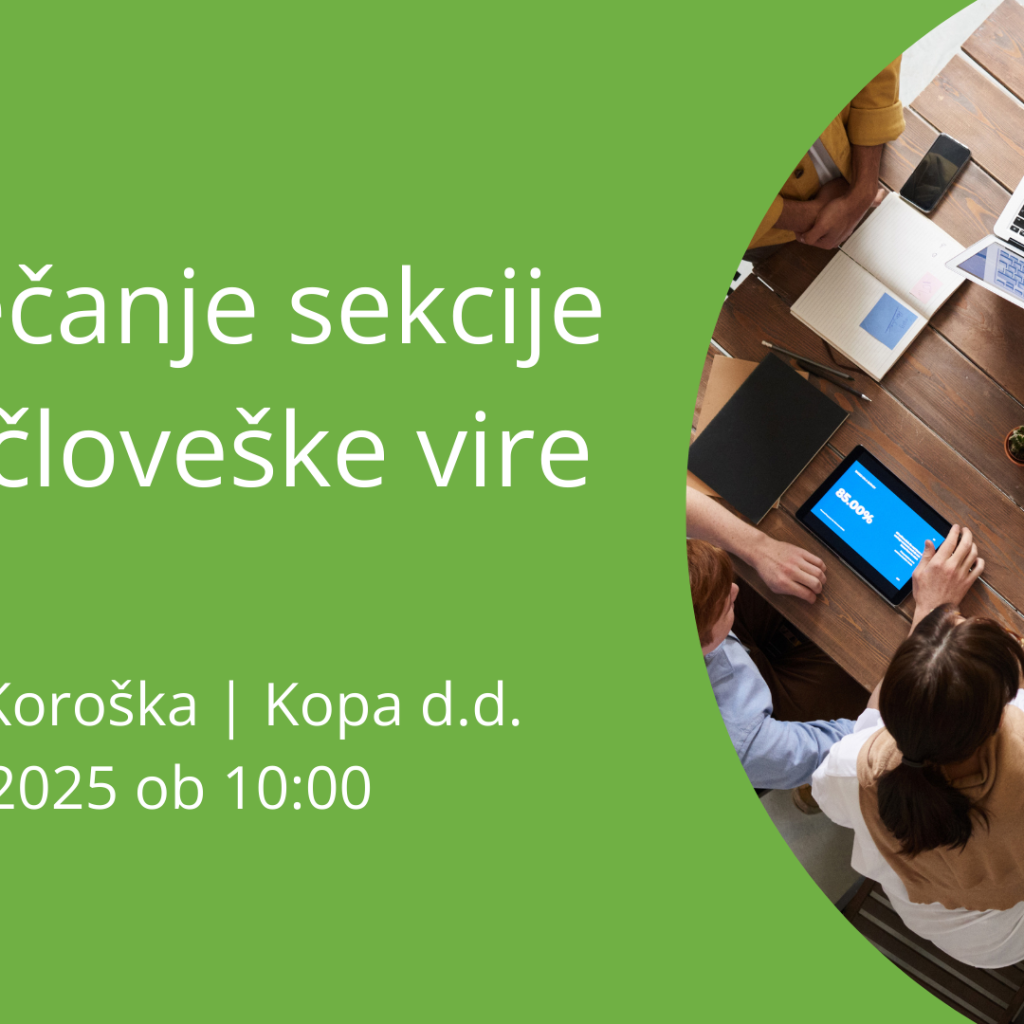 Srečanje sekcije za človeške vire 2025