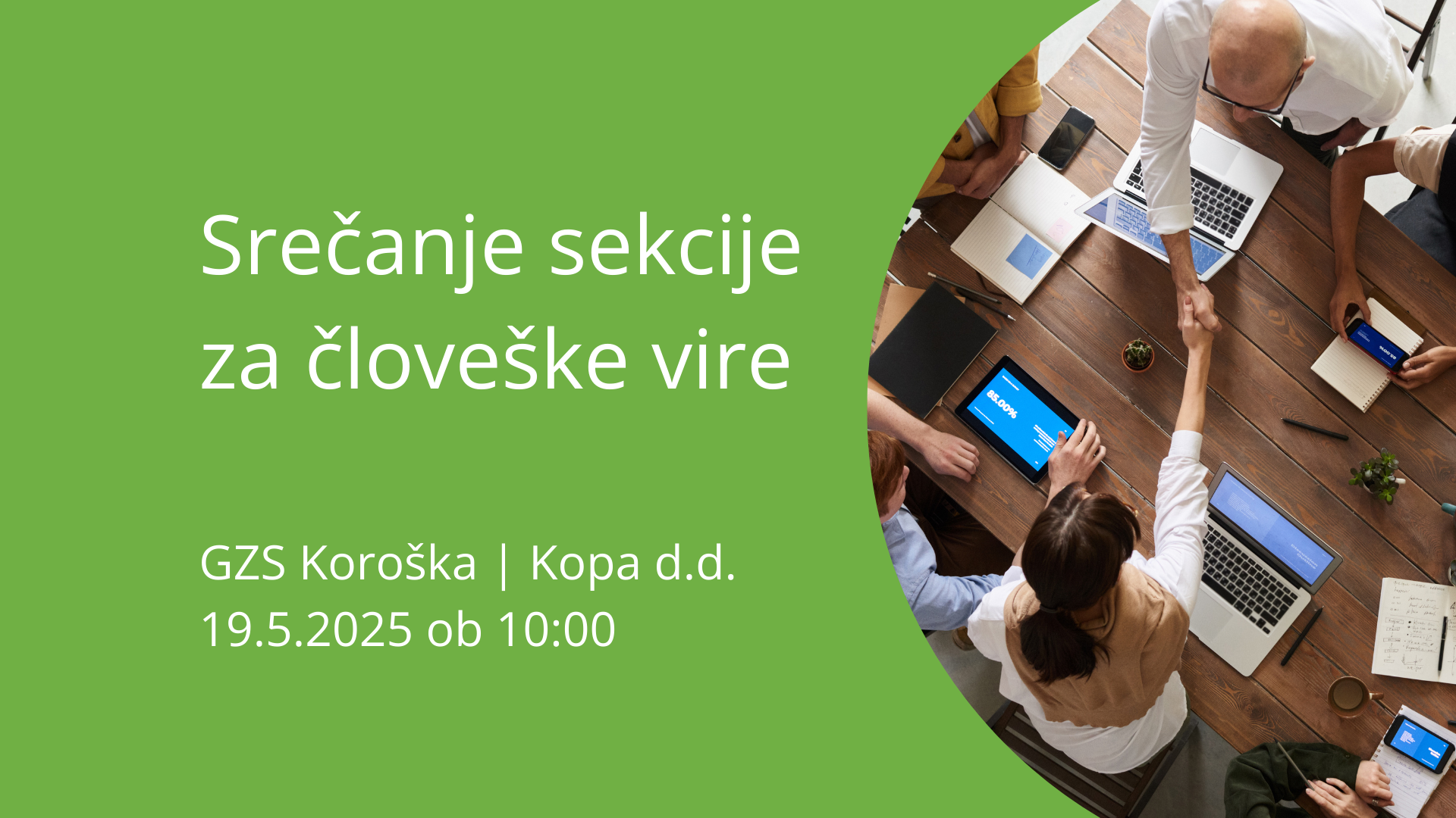 Srečanje sekcije za človeške vire 2025